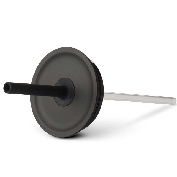Hydro Flask PressIn Straw Lid in Black